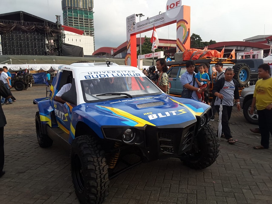 Keren Begini Penampakan Mobil  Offroad  Listrik  Karya 